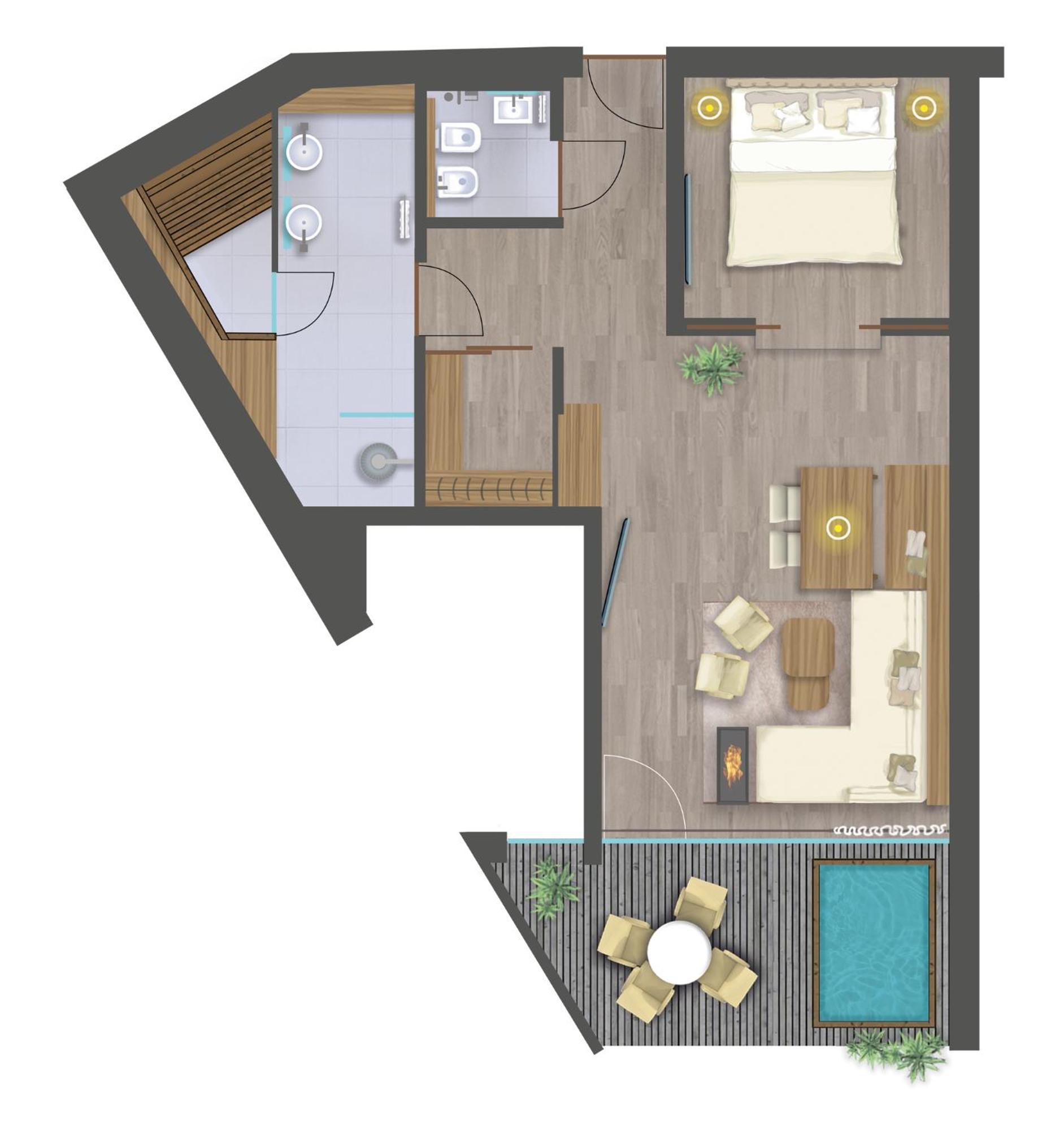 Alpine Spa Resort Viktoria Hafling Room photo